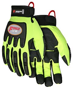 Mcr Safety Hv300Xxl Glv Synthetic Leather Xxl Hi-Viz