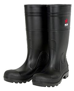 Mcr Safety Pbp12012 15" Knee Boot Pvc Black Plain Toe-Men'S