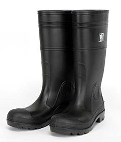 Mcr Safety Pbs120-13 Knee Boot Pvc 16" Mens Steel Toe Sz 13 Black