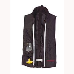 Stearns 1470Bbf-00-000 Inflatable Vest Nylon Universal Black W/Back Flap