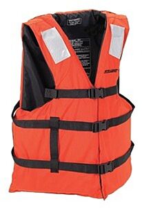 Stearns 2001Org-00-000 General Purpose Flotation Vest, Orange, Universal Size