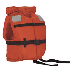 Stearns I120Org-00-000 Crew Mate Flotation Vest Nylon, Orange, Universal Size