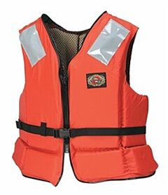 Stearns I416Org-05-000 Deckhand Ii Flotation Vest Nylon, Orange, Size X-Large