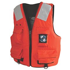 Stearns I422Org-06-000 First Mate Flotation Vest Nylon, Orange, Size 2X-Large