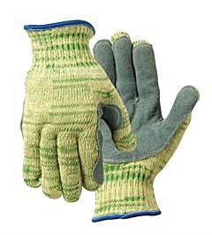 Wells Lamont 1880Mlp Metalguard Mastergrip Cut Resistant Leather Palm Lrg