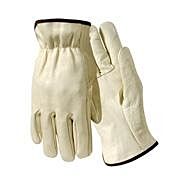 Wells Lamont Y0032Xl Grain Cowhide Driver, Red Fleece/Foam Lin