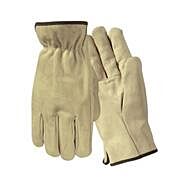Wells Lamont Y0133L Grain Cowhide, Economy, Straight Thumb