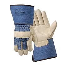 Wells Lamont Y2009M Grain Cowhide, Full Feature, Gauntlet Cuff