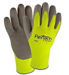 Wells Lamont Y9239Txl Palm Coated Seamless Knit Gloves Lined X-Large Hi Vis
