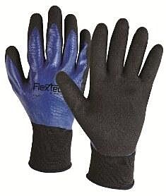 Wells Lamont Y9289Xxl Flextech Dbl Dip Sndy Nitrile Palm Green Gloves 2Xl