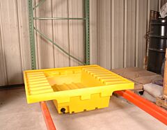 Ultratech 2396 Rack Sump, With Drain / Ball Valve Assembly