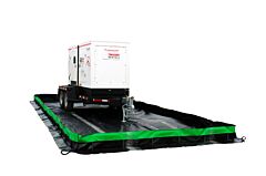 Ultratech 8551 Spill Containment Berm, Collapsible Wall Model, 10' X 30' X 1', Copolymer 2000, 28 Oz.