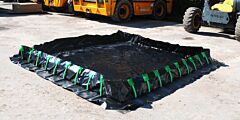 Ultratech 8233 Spill Containment Berm, Stake Wall Model, 15' X 40' X 1', Copolymer 2000, 28 Oz.