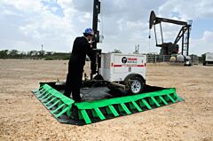 Ultratech 8613 Spill Containment Berm, Compact Model, 15' X 50' X 1', Copolymer 2000, 28 Oz.