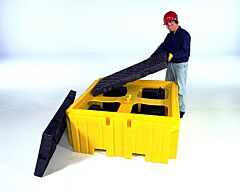 Ultratech 1158 Ibc Spill Pallet Plus, With Drain