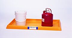 Ultratech 2351 Containment Tray, No Grate, Yellow