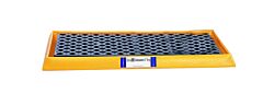 Ultratech 2352 Containment Tray, With Grate, Yellow