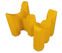Ultratech 9030 Drum Rack P1, Polyethylene, One-Drum Horizontal Rack