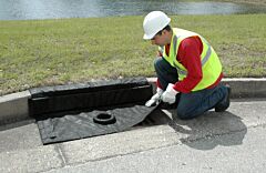 Ultratech 9164 Inlet Guard Plus, 2'X3' Curb Style, With Overflow Port, Sediment Model