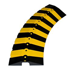 Ultratech 1840 Sidewinder System With End Caps, Large, Black & Yellow