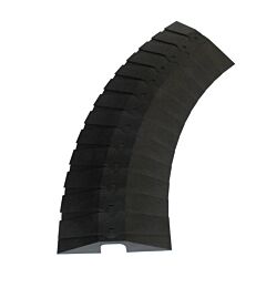 Ultratech 1842 Sidewinder System With End Caps, Large, Black