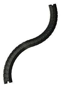 Ultratech 1802 Sidewinder System With Endcaps, Small, Black