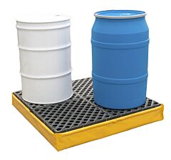 Ultratech 1341 Spill Pallet P4 Flexible Model, No Drain, Yellow