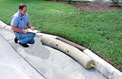 Ultratech 9321 Gutter Guard, 9" Dia. X 10'L