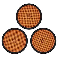 Ergodyne 60193 Skullerz 8983 Hard Hat Replacement Top Pad 3-Pack, Orange