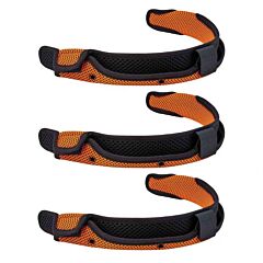 Ergodyne 60194 Skullerz 8984 Hard Hat Replacement Sweatband 3-Pack, Orange