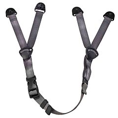 Ergodyne 60195 Skullerz 8985 Hard Hat Chin Strap, Black