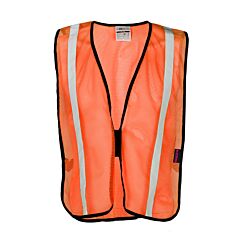 Kishigo P-V26 P Series Mesh Vest, Non-Ansi, Orange, One Size