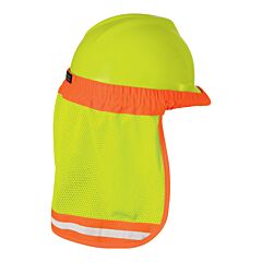 Kishigo 2810 Hard Hat Sun Shield, Lime, One Size