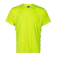 Kishigo 9200 Premium Black Series High Vis T-Shirt, Non-Ansi, Lime, Size Large