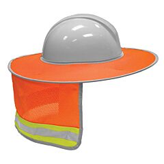 Kishigo 2874 Full Brim Sun Shield, Orange, One Size