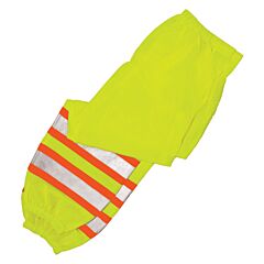 Kishigo 3117 Mesh Pants, Ultra-Cool Contrast, Class E, Lime, Size 2X/4X-Large