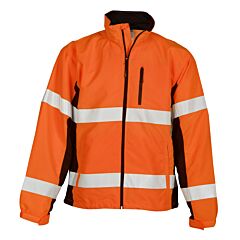 Kishigo Wb101 Premium Black Series Windbreaker, Orange, Size 4X-Large