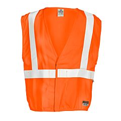 Kishigo F301 Fr Classic Vest, Flame Resistant, Orange, Size Large