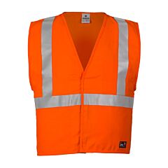 Kishigo F443 Fr Arc Vest, Flame Resistant, Orange, Size 5X-Large