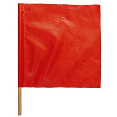 Kishigo 1600 Standard Warning Flags Vinyl, Red, One Size
