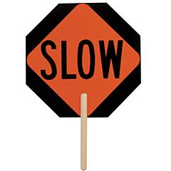 Kishigo 5950 Non-Reflective 18" Stop Sign With 9" Handle, Orange, One Size