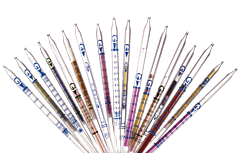 Gastec 92M Detector Tubes, Acetaldehyde, 2.5-100 Ppm, Box Of 10 Each