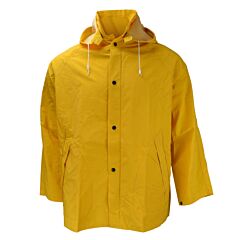 Neese 1600Jh Jacket With Snap-On Hood, Rainwear, Yellow, Size 2X-Large