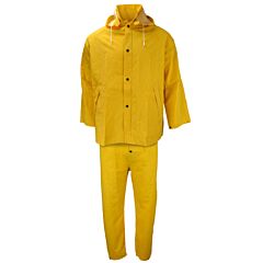 Neese 1600S Economy Rain Suit, Rainwear, Yellow, Size Large