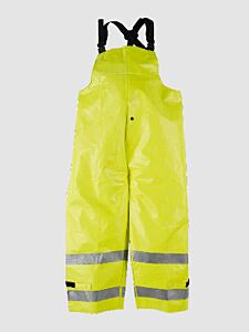 Neese 227Bt Bib Style Trousers, Class 3, Hi-Vis Arc, Lime, Size Large