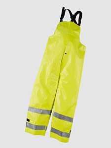 Neese 267Bt Bib Style Trousers, Class E, Hi-Vis Arc, Lime, Size Small