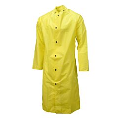 Neese 275Sc Coat 48” With Snap Collar For Hood, Rainwear, Yellow, Size Large