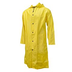 Neese 35Ac Coat With Attached Hood, Chem Shield, Yellow, Size Large