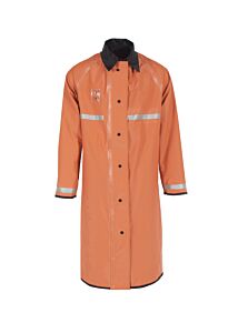 Neese 447Rch3M Reversible Coat 3M Pvc/Nylon, Non-Ansi, Hi-Vis, Orange/Black, Size X-Large