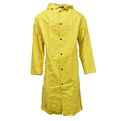 Neese 45Ac Coat With Attached Hood, Chem Shield, Yellow, Size 3X-Large